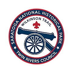 Twin Rivers Council, Saratoga National Historical Park, Wilkinson Trail Patch Twin Rivers Council, Saratoga National Historical Park, Wilkinson Trail Patch