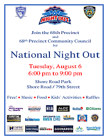 National Night Out 68th Precinct 2024
