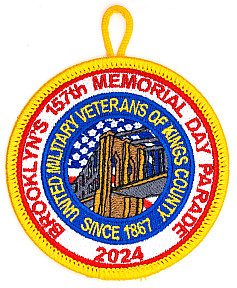 Brooklyn's 157th Memrorial Day Parade 2024 Patch
