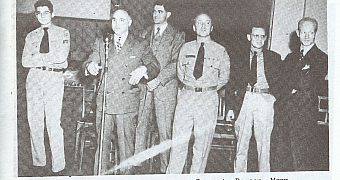1947 - LtoR Sheridan, Groos, Sargent, Benson, Mann, Glaser