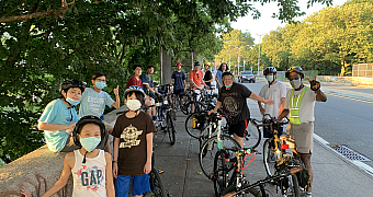 Summer cycling