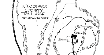 NJ Audubon Society Trail Map